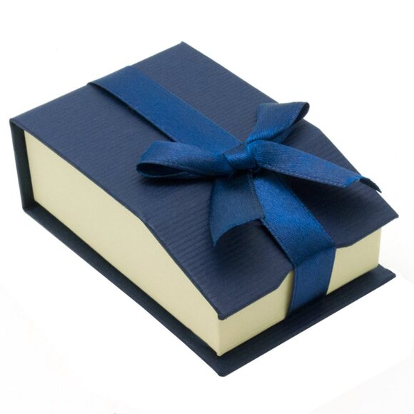 Swarovski Elements Briolette Aurora Borealis White Gold Plated Box Chain - Picture 6 of 6